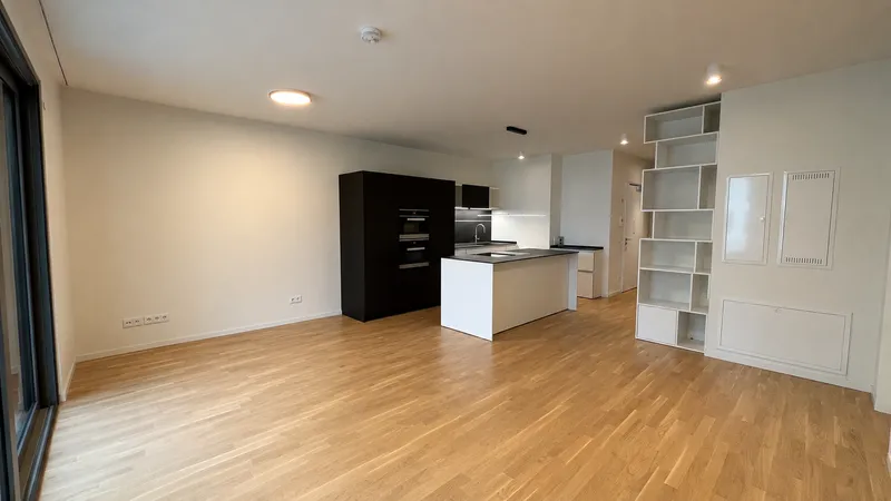 Neubau am Volkspark: 4 Zimmer, 2 Bäder, Südwestbalkon | 4 rooms, 2 baths by the park — photo 1